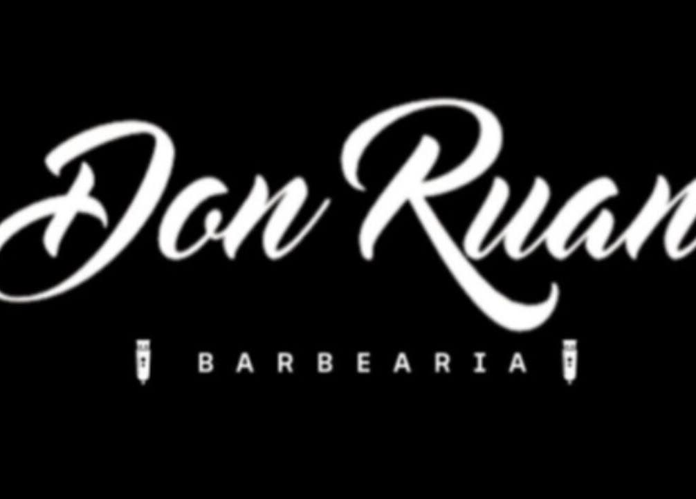 Logotipo elegante da Barbearia Don Ruan localizado em Bahia, Bahia, BR.