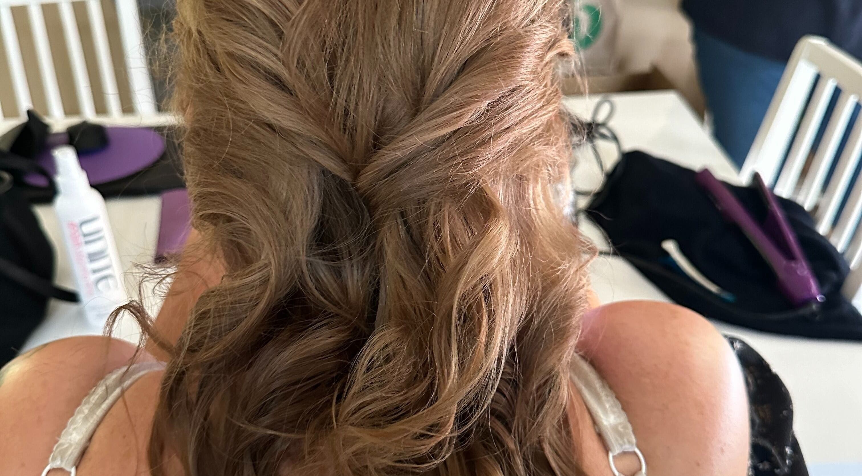 Beautifully styled updo at TMD Hair in Strathnairn, Australian Capital Territory, AU.