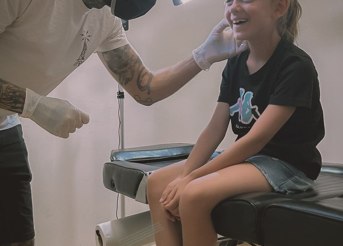 Momento felice presso Piercing - Lev.19:28 Frosinone, situato a Frosinone, Lazio, IT.