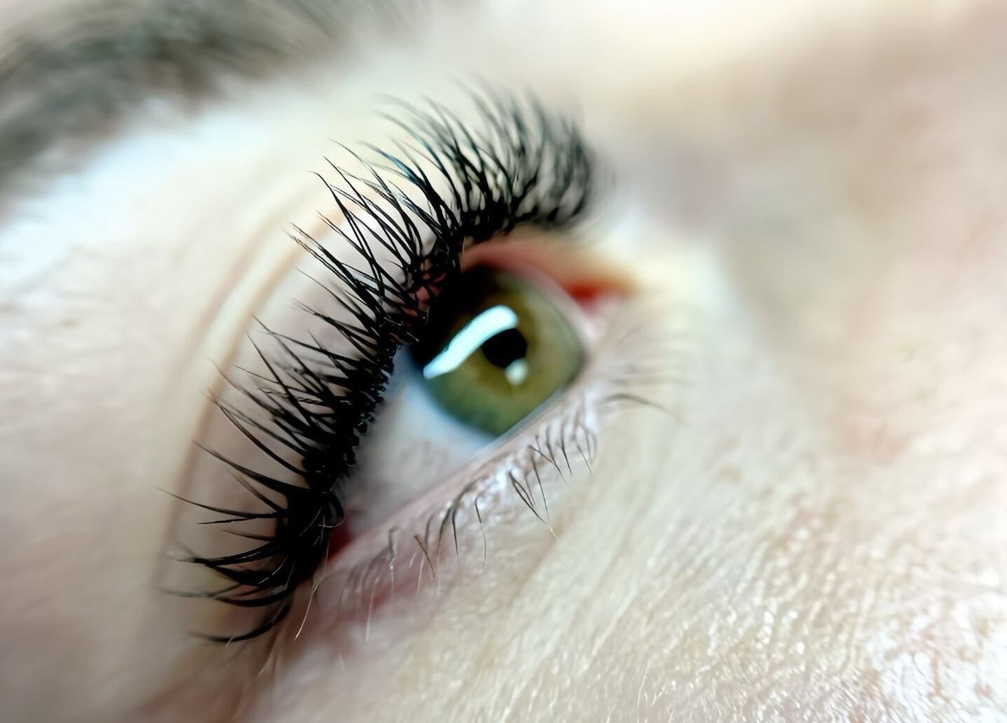 Close-up of styled eyelashes at Voilà Collective, Val De Vie Winelands Lifestyle Estate, Western Cape, ZA.