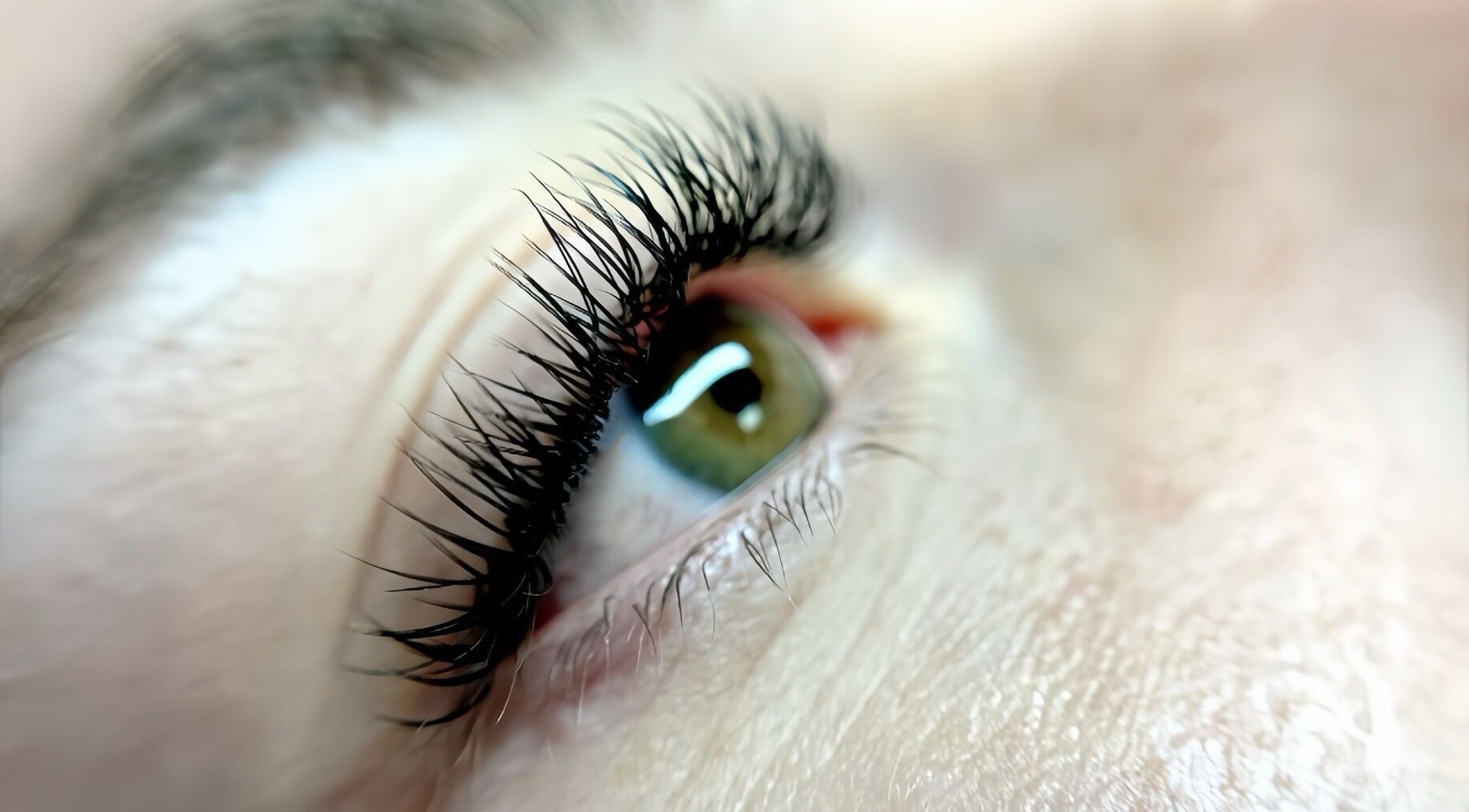 Close-up of styled eyelashes at Voilà Collective, Val De Vie Winelands Lifestyle Estate, Western Cape, ZA.