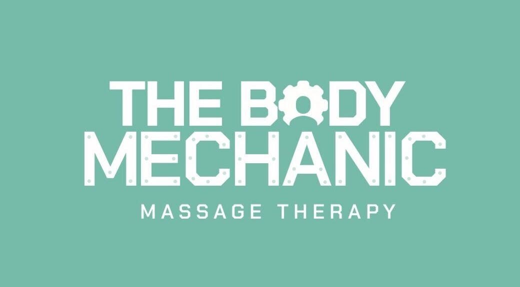 Logo of My Body Mechanic located in Manchester, England, GB showcasing massage therapy services.