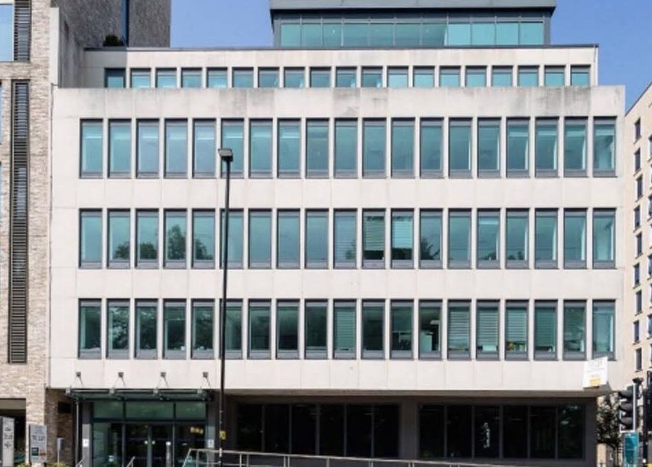 Front view of Leonie Thorne Skin Studio in Southampton, England, GB with large windows.