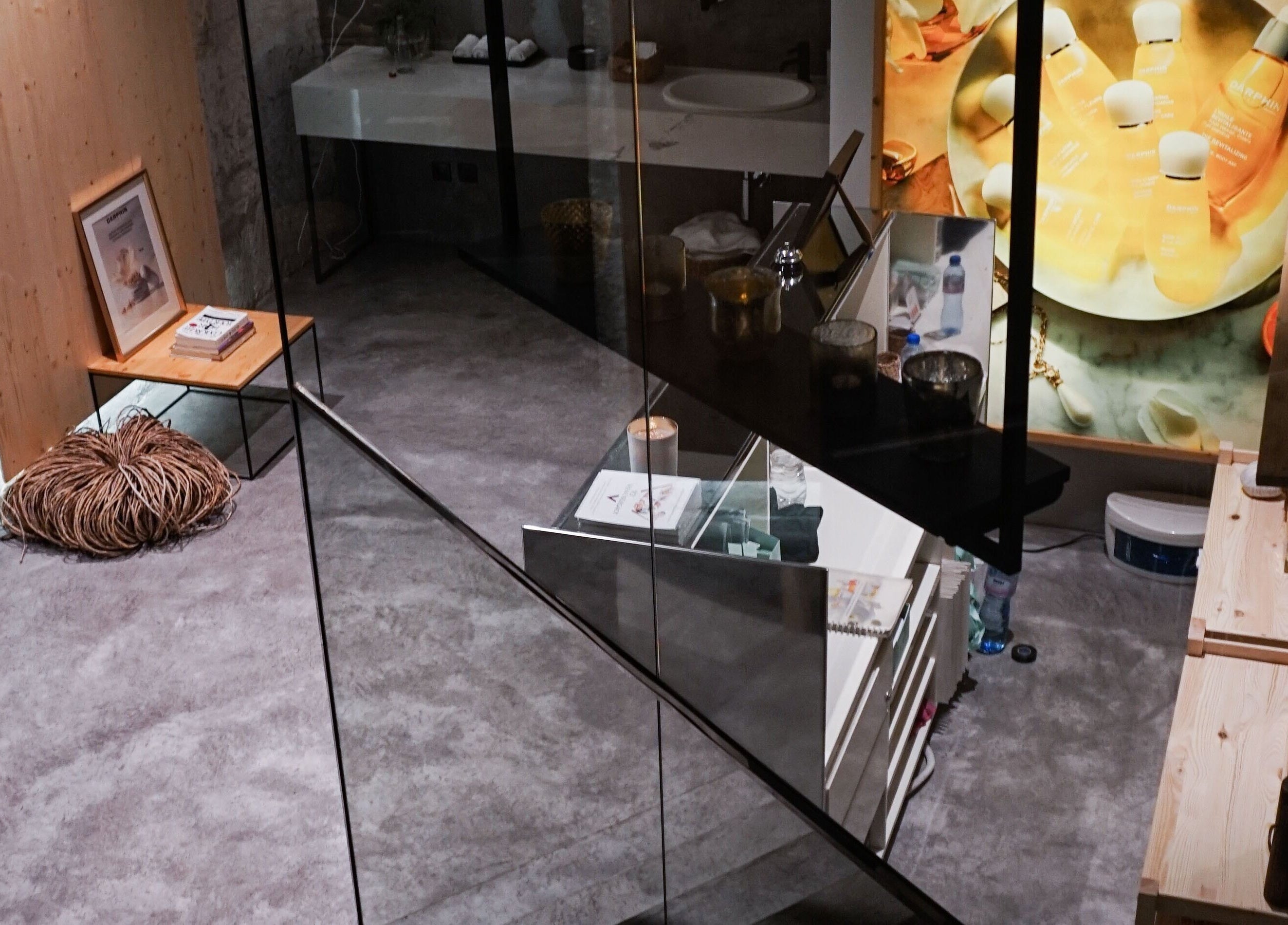 Inviting nook at Koncept Beauty, Sofia, Sofia City Province, BG with stylish decor and spa essentials.