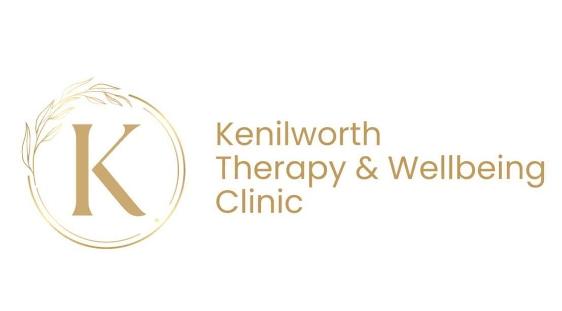 Logo of The Kenilworth Therapy and Wellbeing Clinic in Kenilworth, England, GB with elegant golden design.