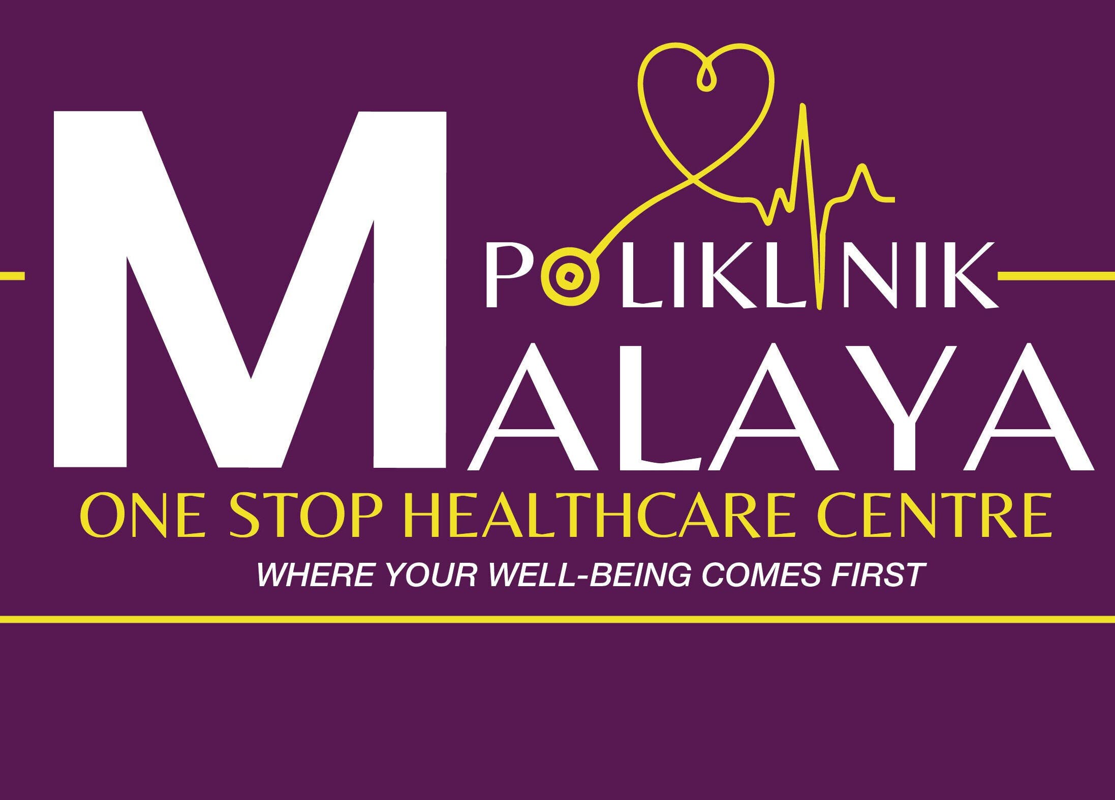 POLIKLINIK MALAYA KD logo in Petaling Jaya, Selangor, MY featuring a heart icon.
