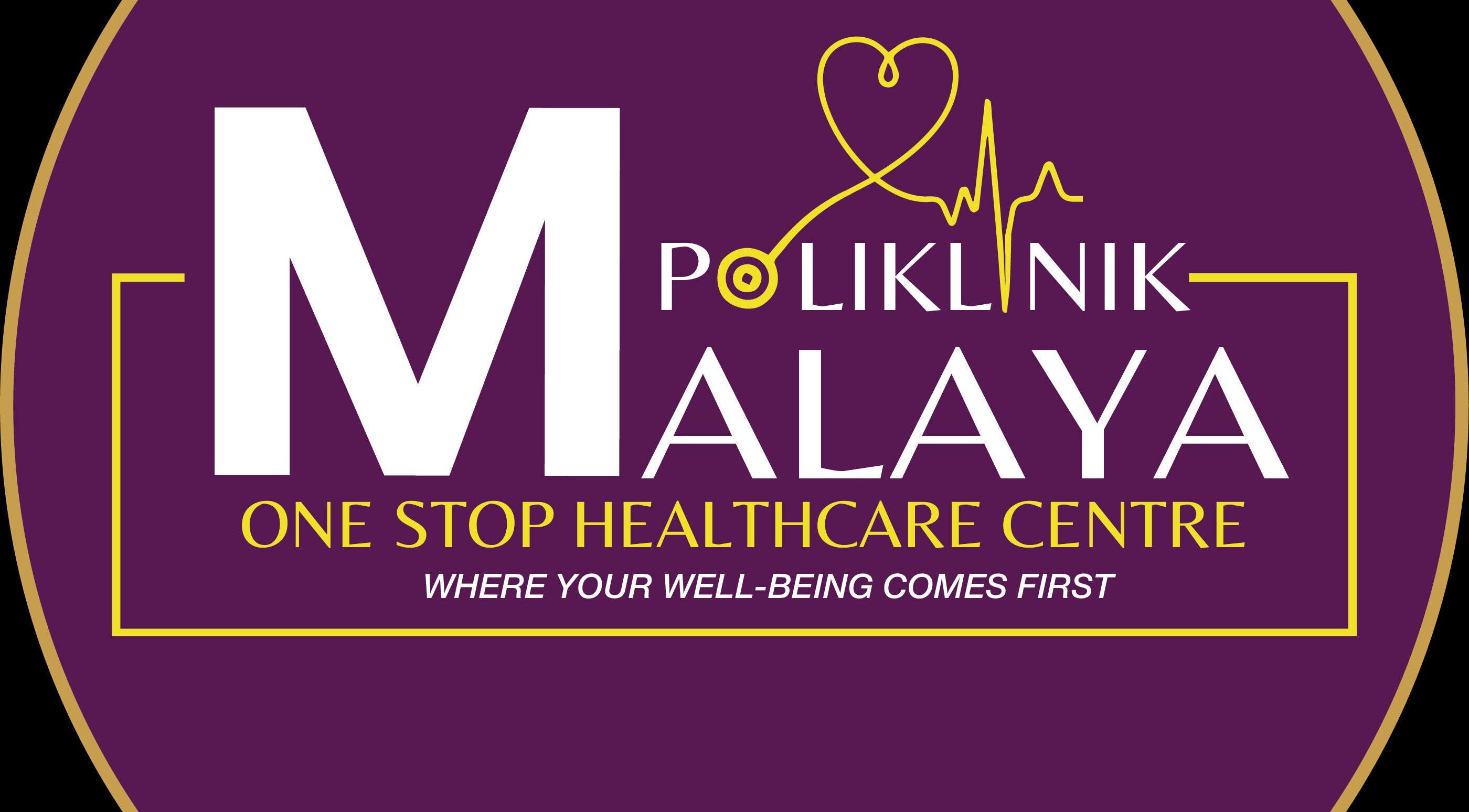 POLIKLINIK MALAYA KD logo in Petaling Jaya, Selangor, MY featuring a heart icon.