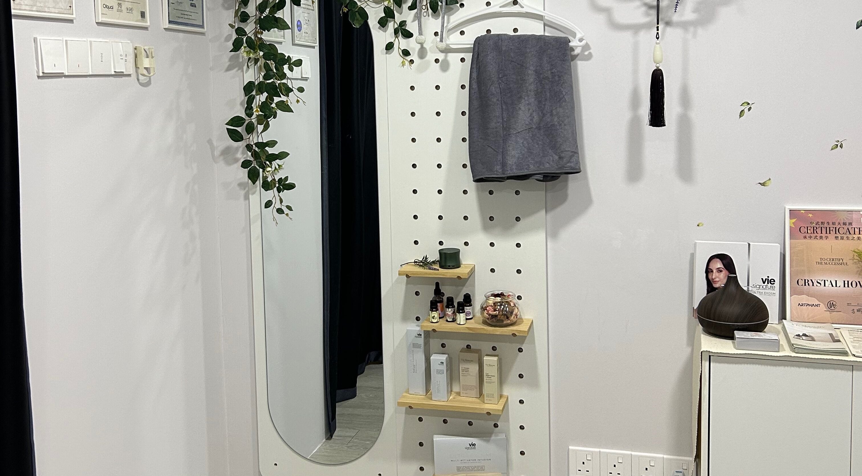 Elegant wall decor and products at Classique de Naturell Beaute Empire, Petaling Jaya, Selangor, MY.