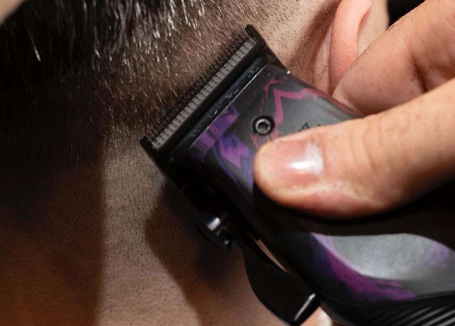 Haircut with electric clippers at Excluser Gents Salon L.L.C, Dubai, AE.