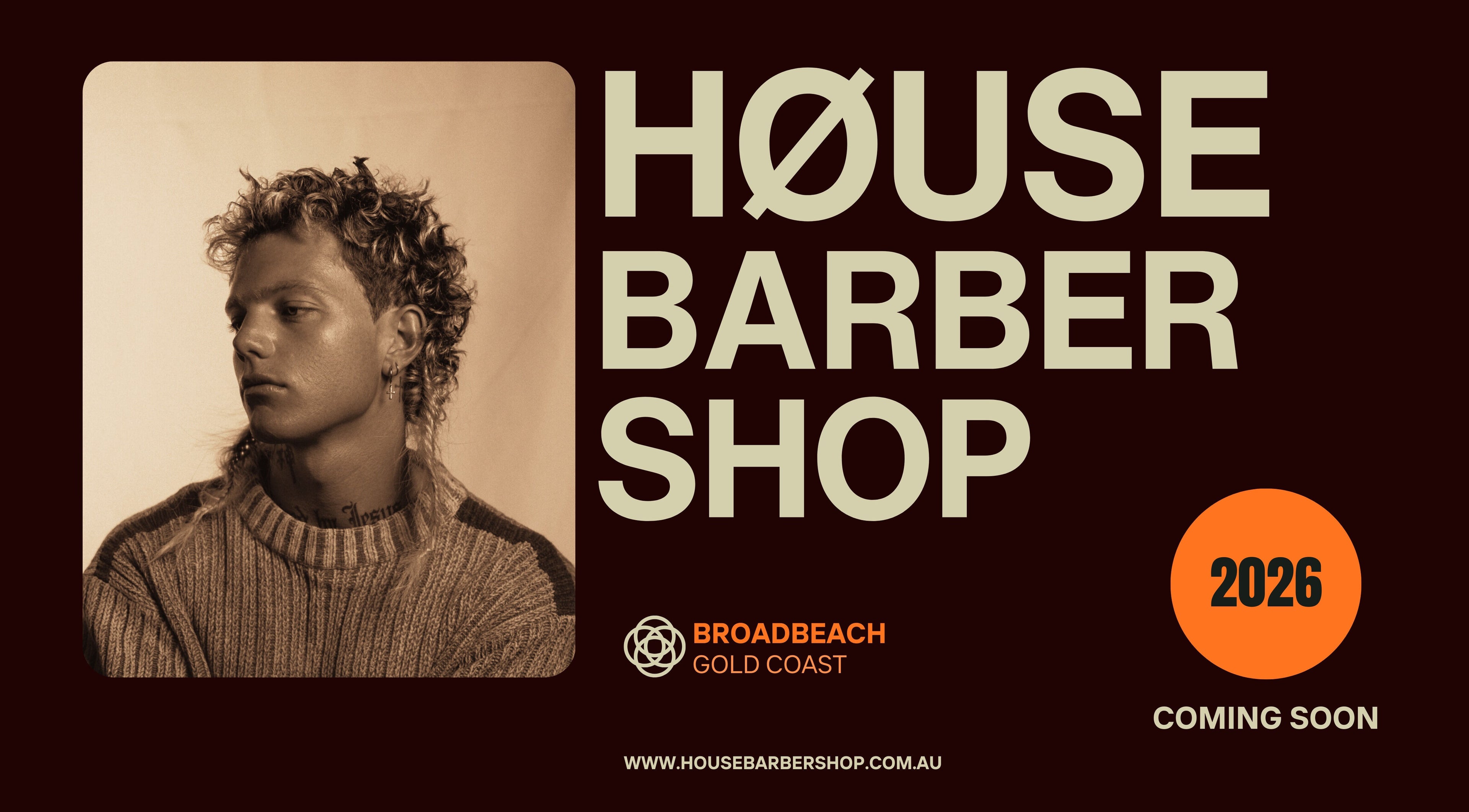 Trendy hairstyle by HØUSE BARBERSHOP in Broadbeach, Queensland, AU. Modern and stylish vibes.