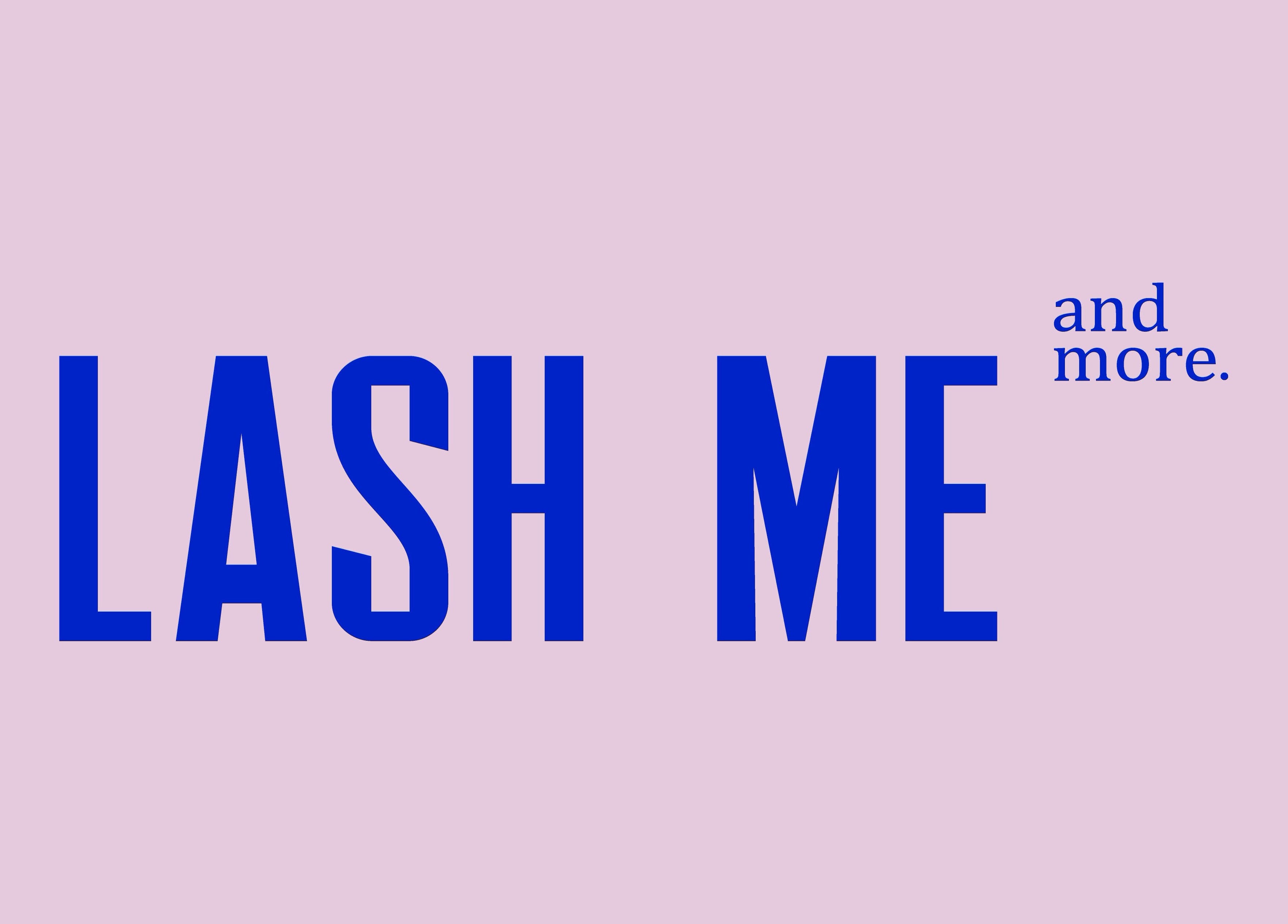 Logo of LASH ME & MORE, a beauty venue in Vienna, Virginia, US.