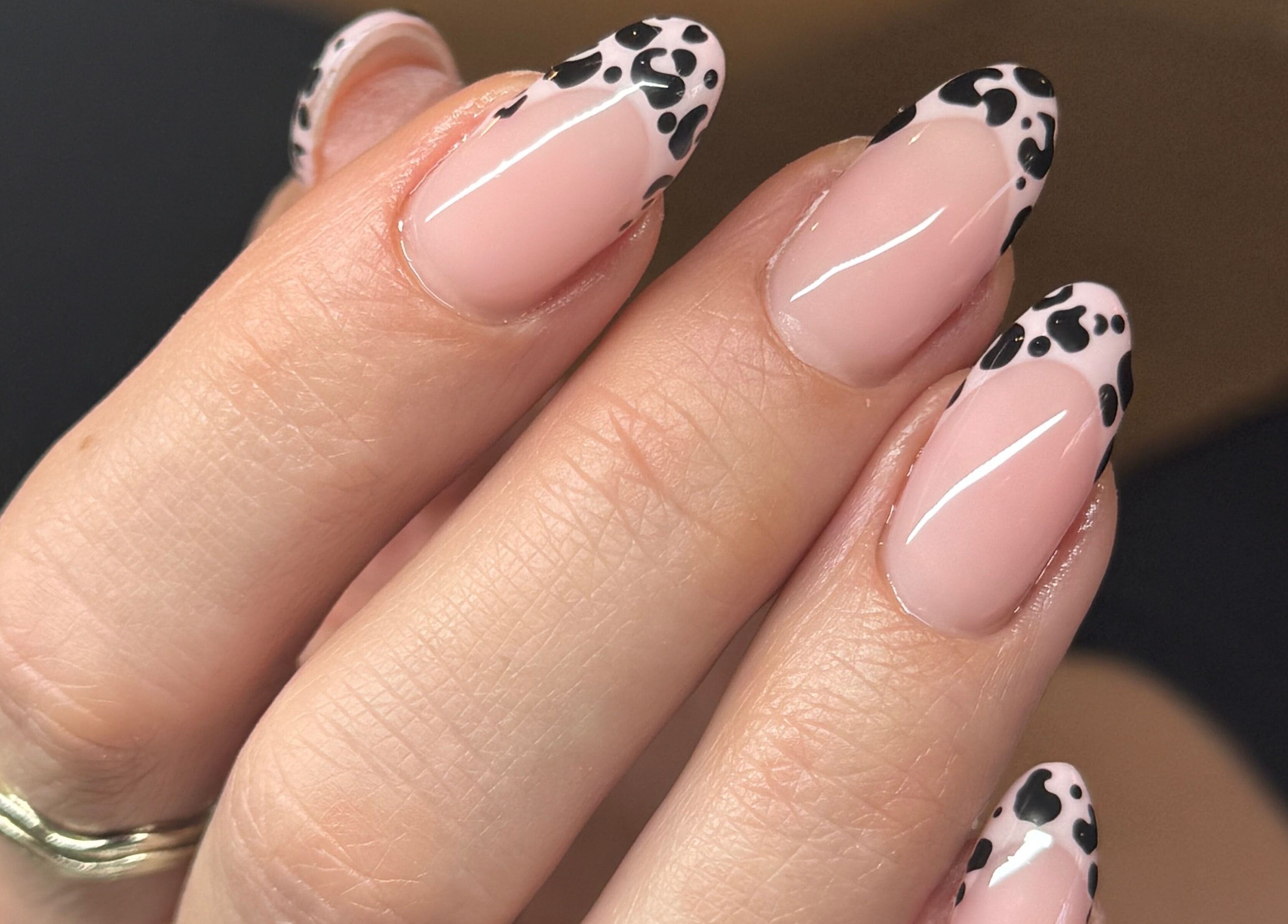 Чорно-білий манікюр у Samoilenko Kateryna, Sligo, County Sligo, IE