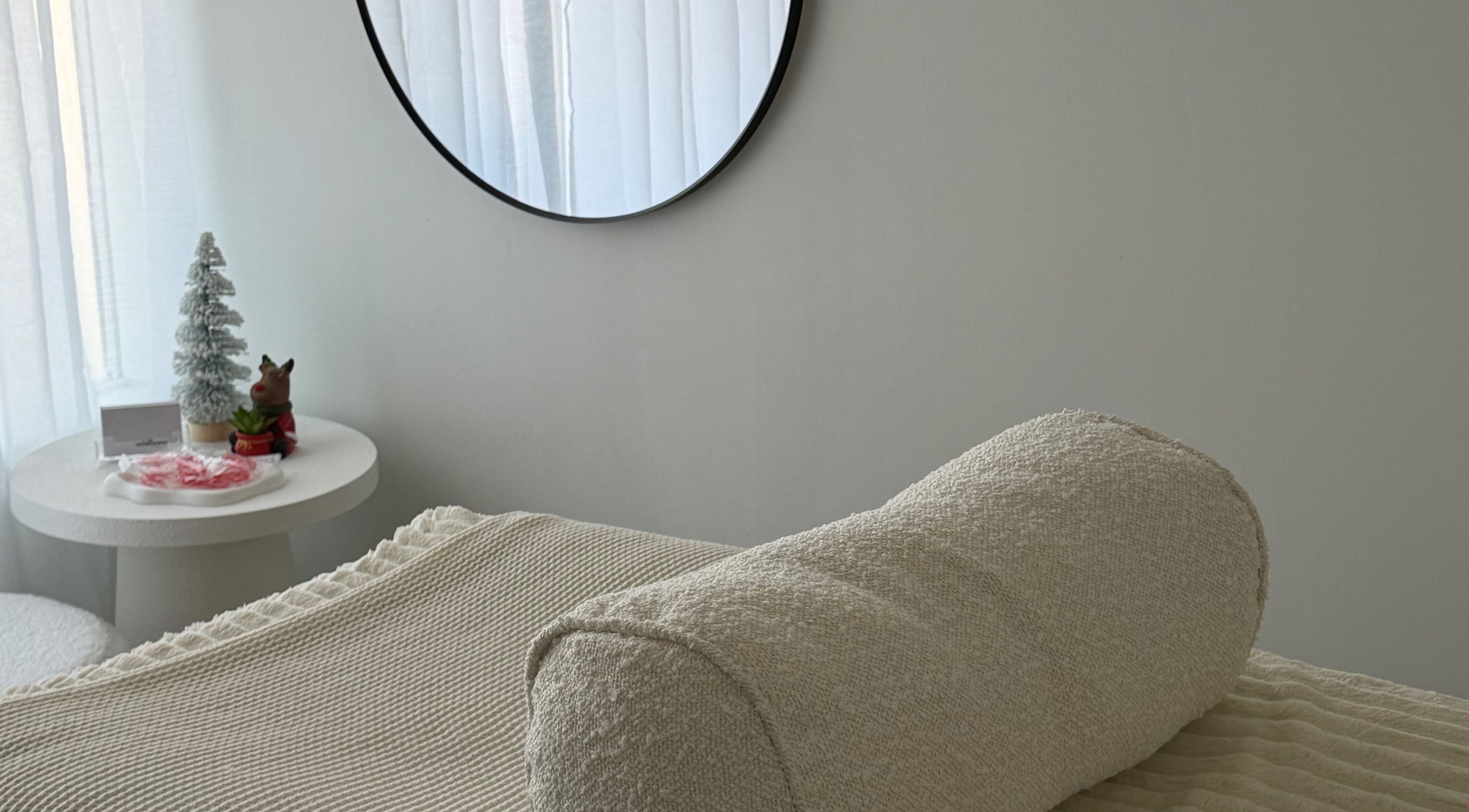 Cozy relaxation room at Wildflower Ink, Mount Hawthorn, Western Australia, AU with plush bedding and decor.