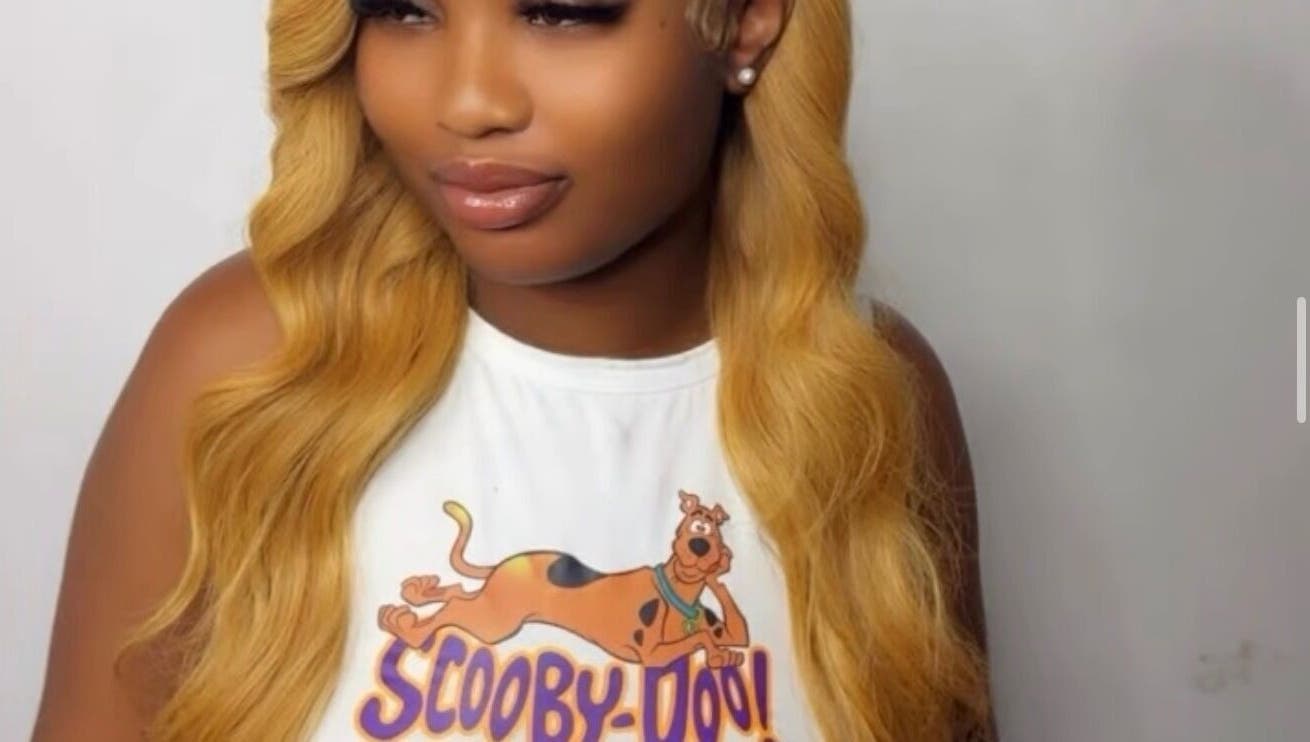 Elegant hairstyle at Shan’s Canvas | Slay by Atylia, George Town, George Town, KY. Highlighting chic blonde waves.