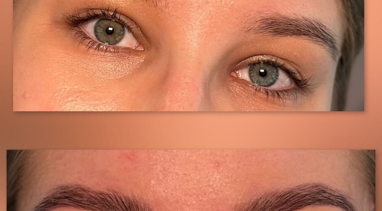 Zabieg brwi w Nails&Pedicure&Brows Dal, Akershus, NO. Perfekcyjne łuki brwiowe.