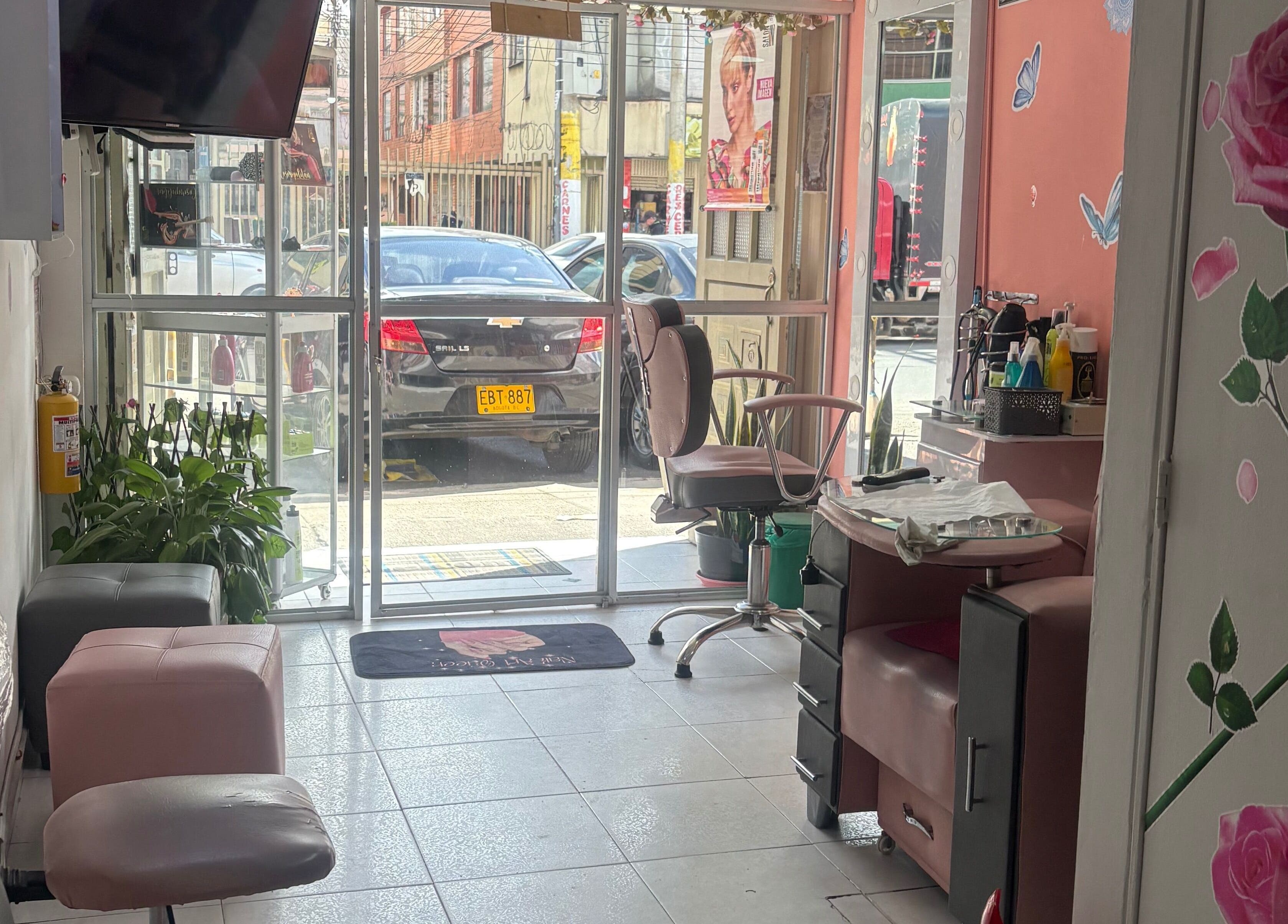 Inviting interior of Spa Sandra Garcia in Bogotá, D.C., CO, featuring stylish decor and natural light.