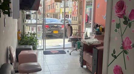 Inviting interior of Spa Sandra Garcia in Bogotá, D.C., CO, featuring stylish decor and natural light.