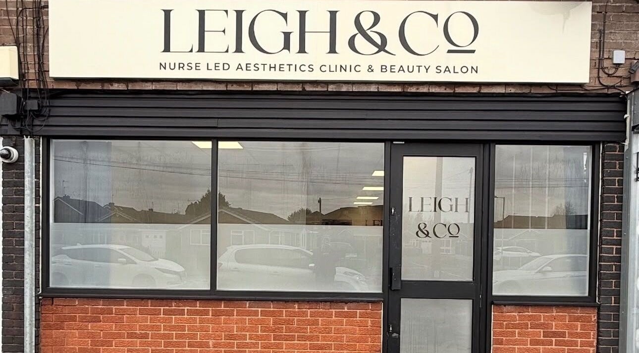 Front view of Centred Wellness and Beauty, Wolverhampton, England, GB, showcasing elegant signage.