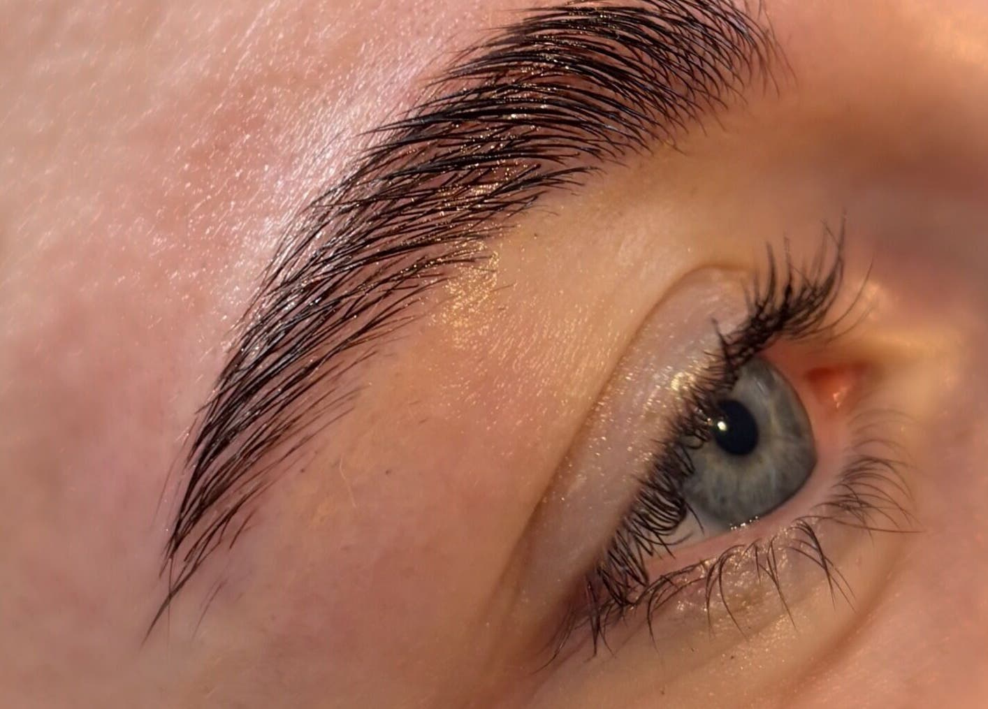 Gros plan sur des sourcils impeccables au Sublime Studio, Stutzheim-offenheim, Grand Est, FR.