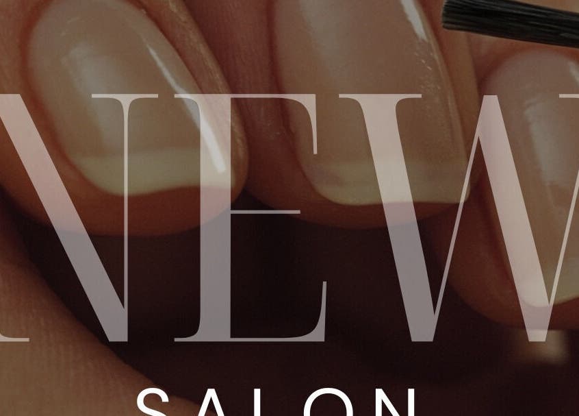 Close-up of a manicure in progress at Amara Nails and Beauty, Drogheda, County Louth, IE.