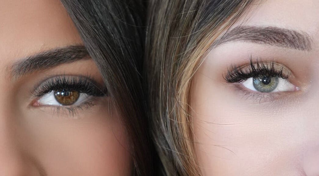 Close-up of eyelash extensions at Lash'd Eyelash Extensions, IVANHOE, Victoria, AU showcasing natural beauty.