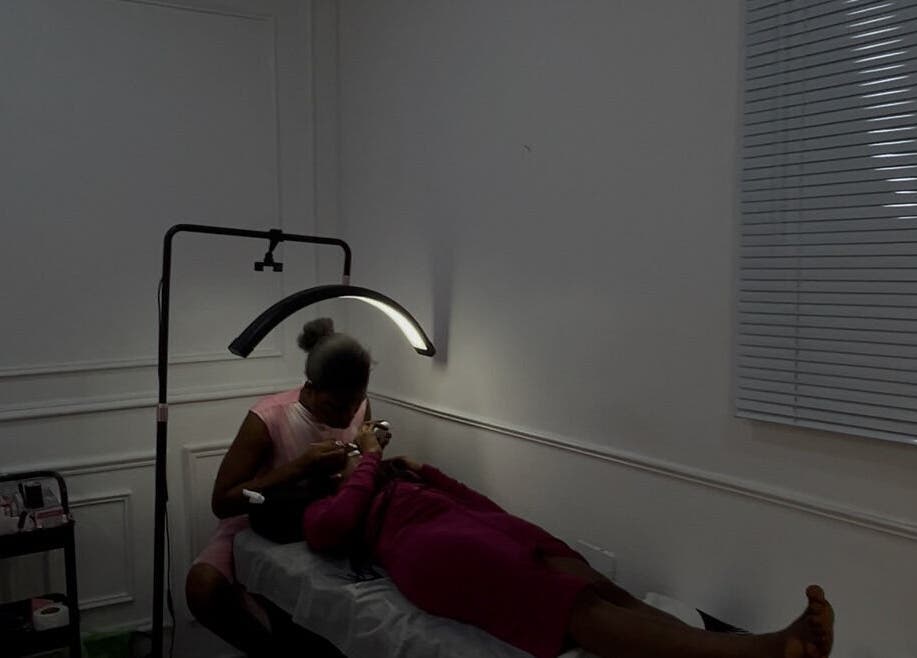 Relaxing wellness treatment at Kitanaesthetics, Lagos, Lagos, NG. Peaceful setting enhances rejuvenation.