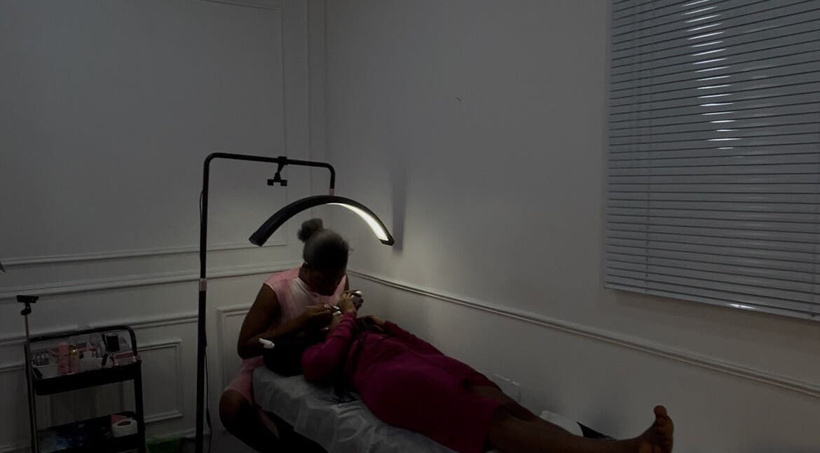 Relaxing wellness treatment at Kitanaesthetics, Lagos, Lagos, NG. Peaceful setting enhances rejuvenation.