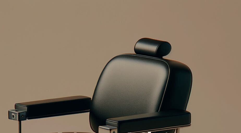 Luxurious salon chair at ERH Hair Lounge, Albrighton, England, GB, offering premium comfort and style.
