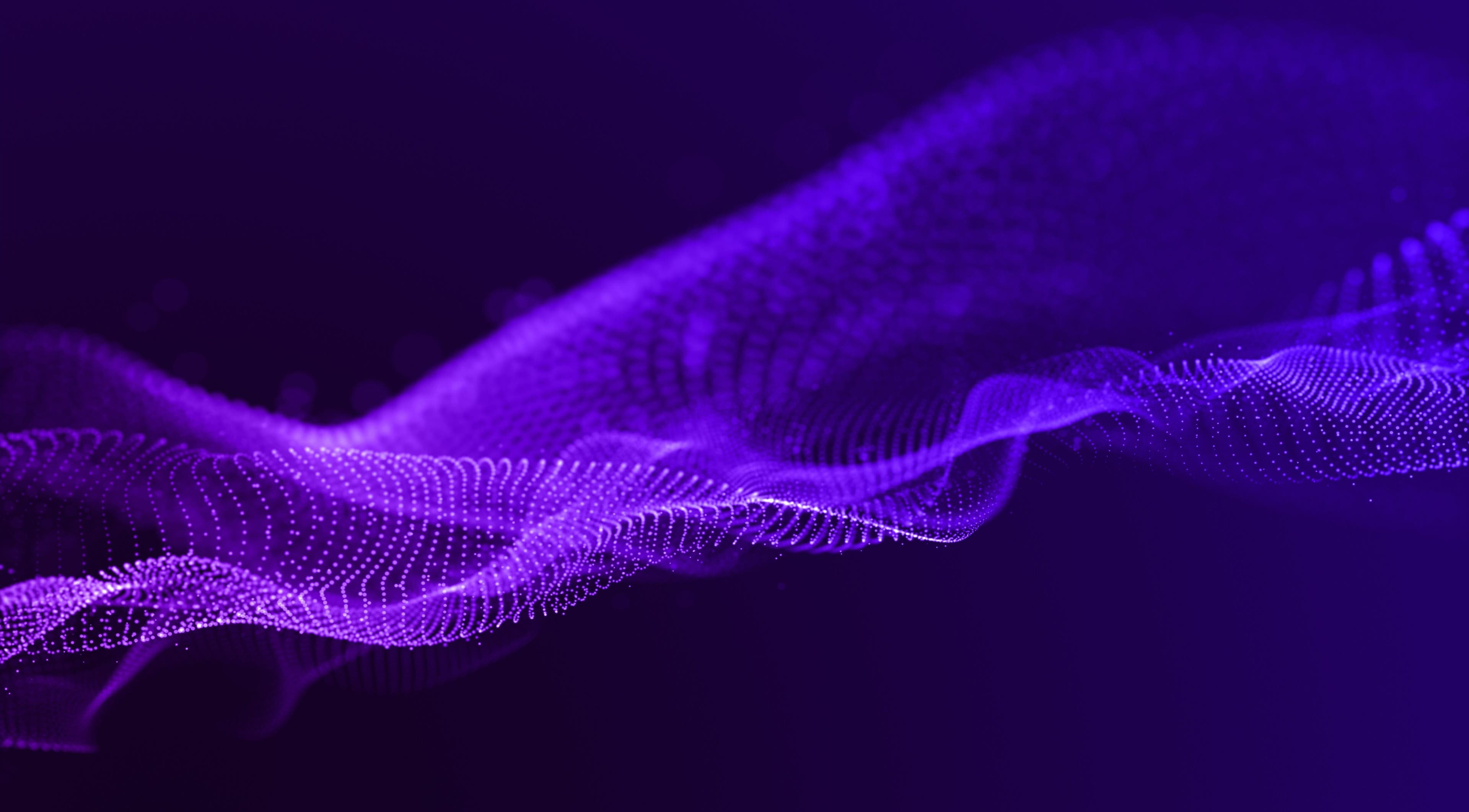 Arte digital vibrante em tons de roxo representando a essência moderna de Dohoo, São Paulo, São Paulo, BR.