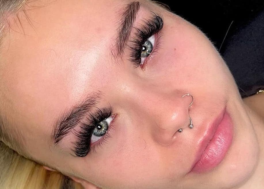 Stunning lash extensions at Lauren’s Lashes, Middleton, England, GB.