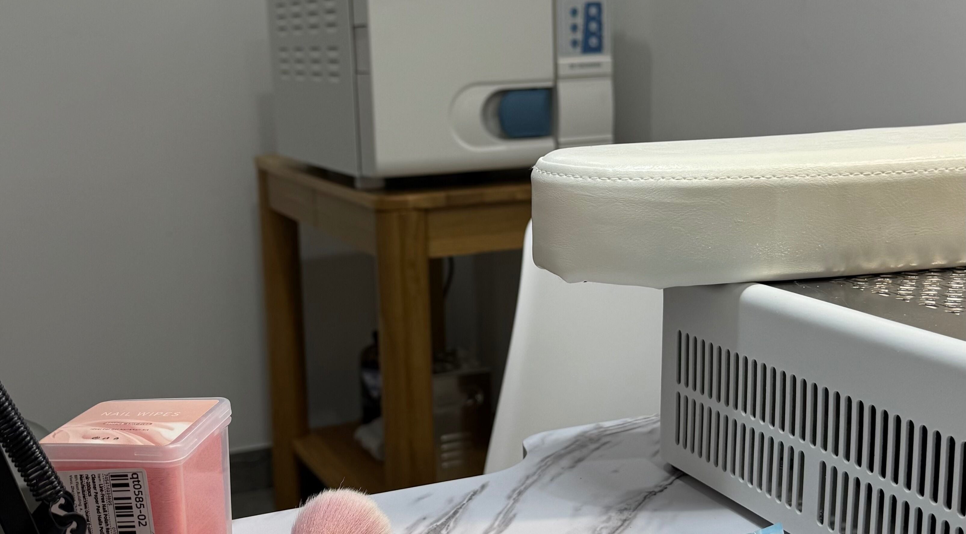 Nail care equipment at Amazing nails by Anna in Bexley, New South Wales, AU.