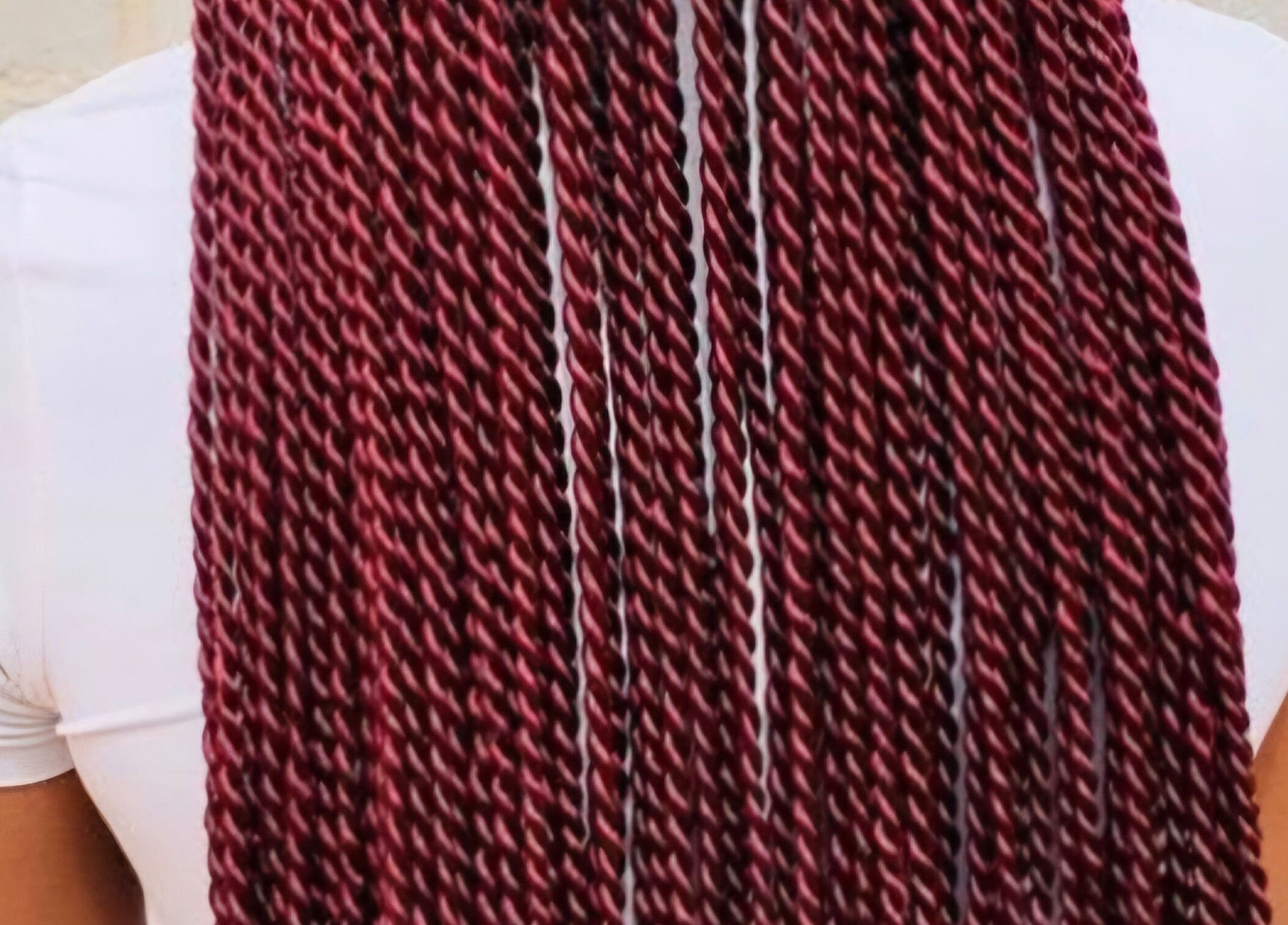 Coiffure torsadée élégante à Racinestresses, Mississauga, Ontario, CA.