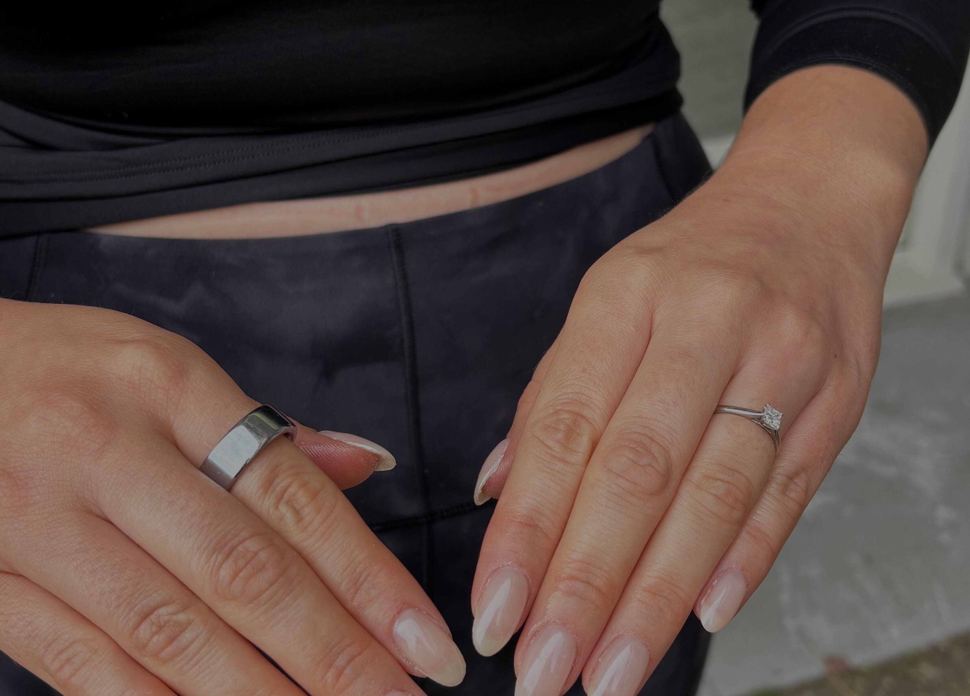 Beautifully manicured hands showcasing nail art at with.jodes, Newhaven, England, GB.