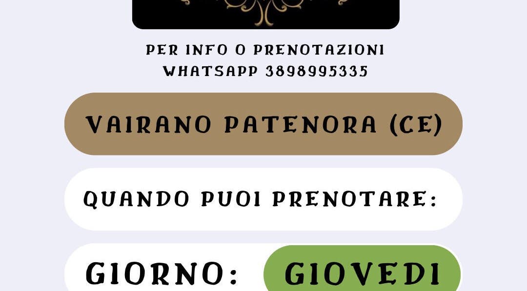 Dettagli per prenotazione presso Got ink tattoo, Marzanello, Campania, IT. Giorno disponibile: Giovedì.