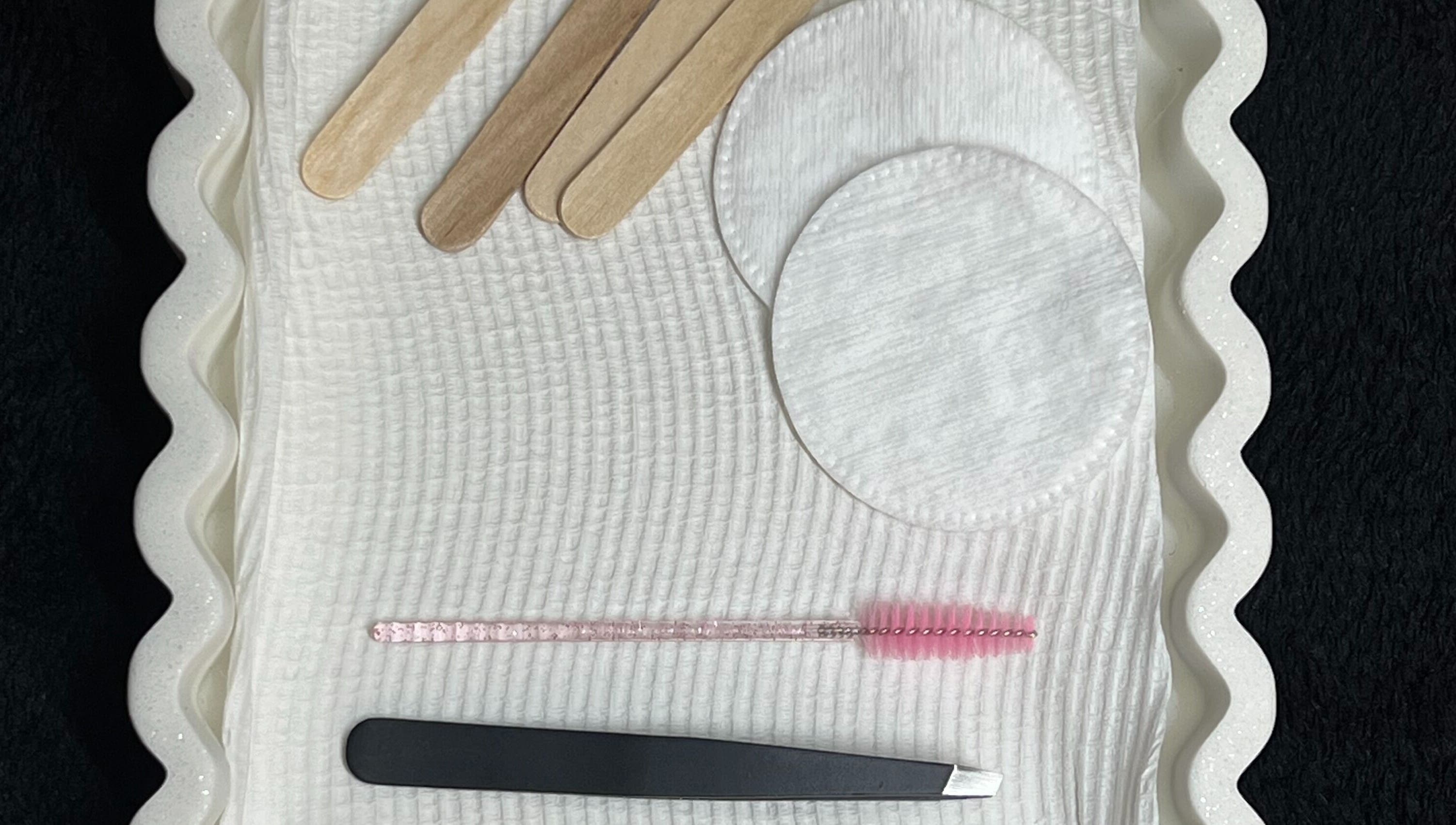 Beauty tools on display at Pink Elegance, Darling Heights, Queensland, AU.