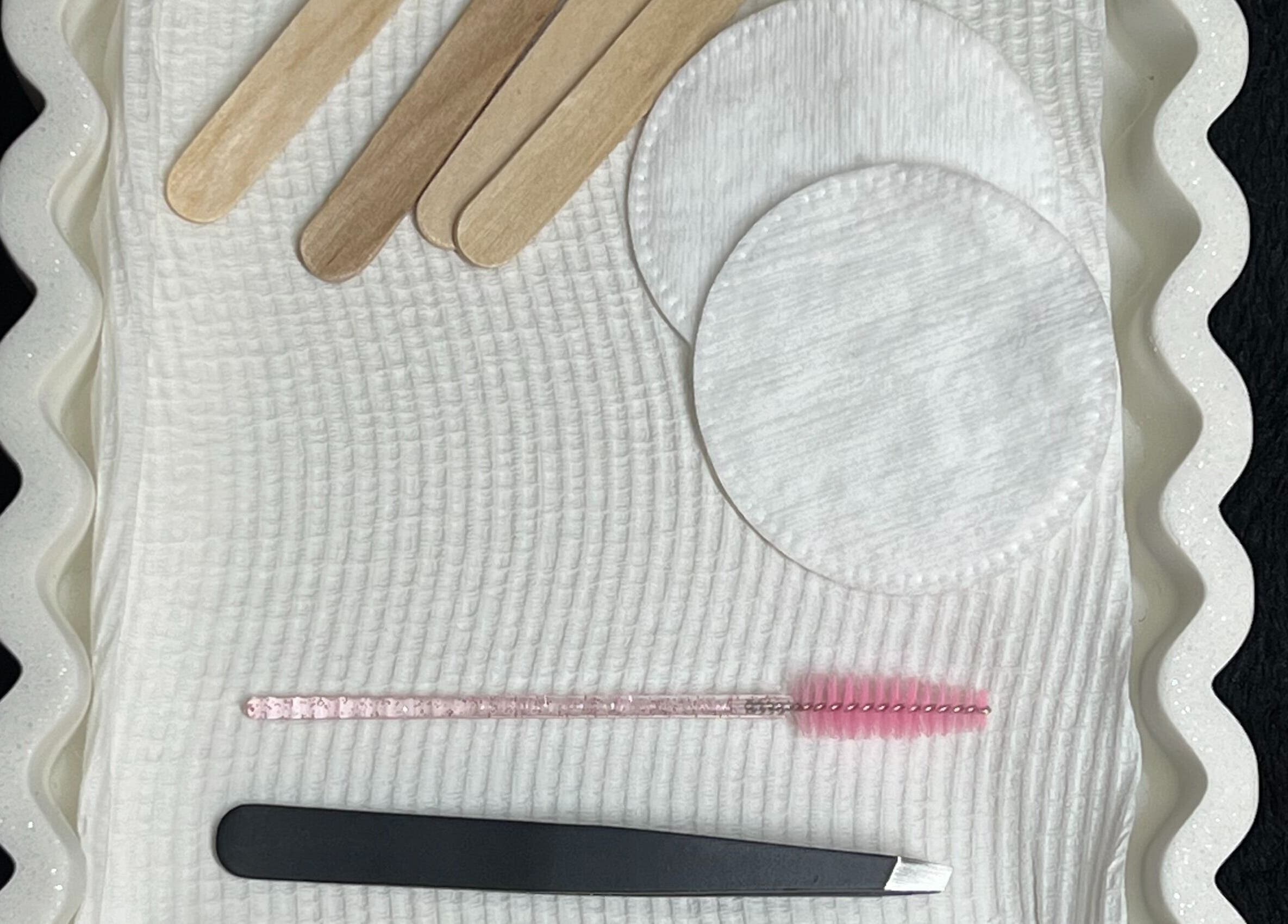 Beauty tools on display at Pink Elegance, Darling Heights, Queensland, AU.