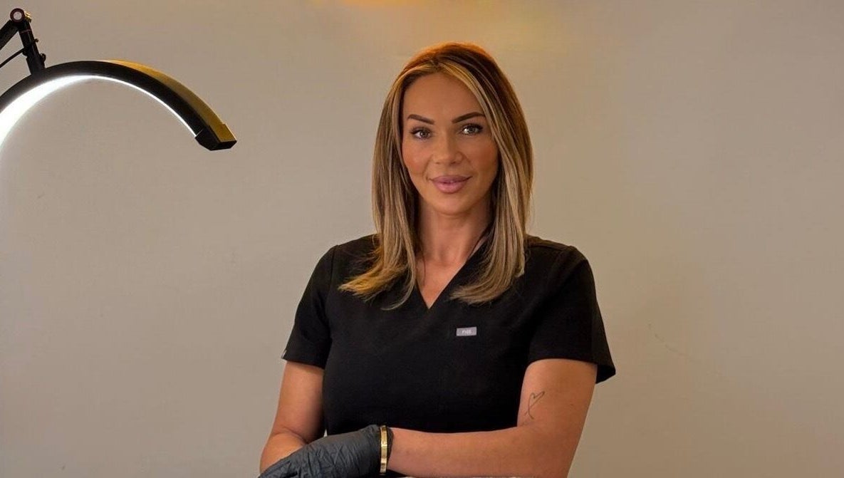 Expert beautician at Aesthetics by Carrieanne in Haxby, England, GB, showcasing elegance and professionalism.