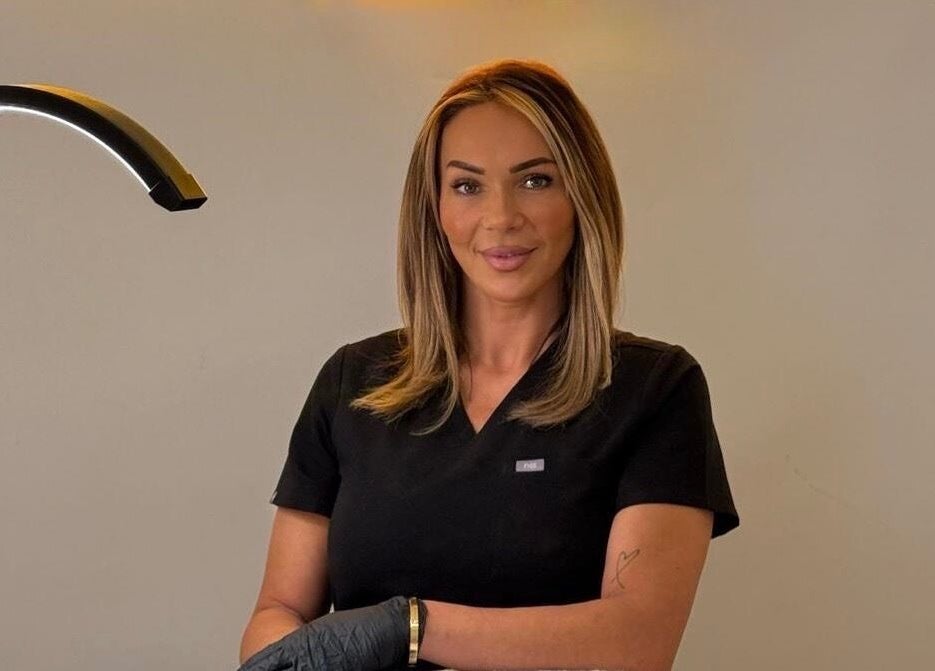 Expert beautician at Aesthetics by Carrieanne in Haxby, England, GB, showcasing elegance and professionalism.