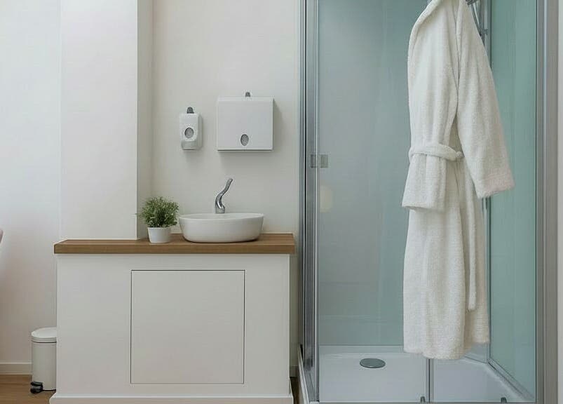 Elegante cabina benessere a La Dea della Bellezza di Jennifer Matta, Milano, Lombardia, IT.