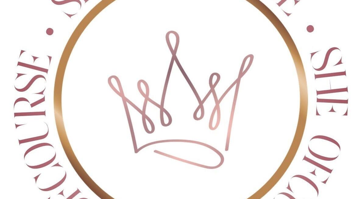 Elegant Sheofc logo met kroonontwerp, Paramaribo, Paramaribo, SR