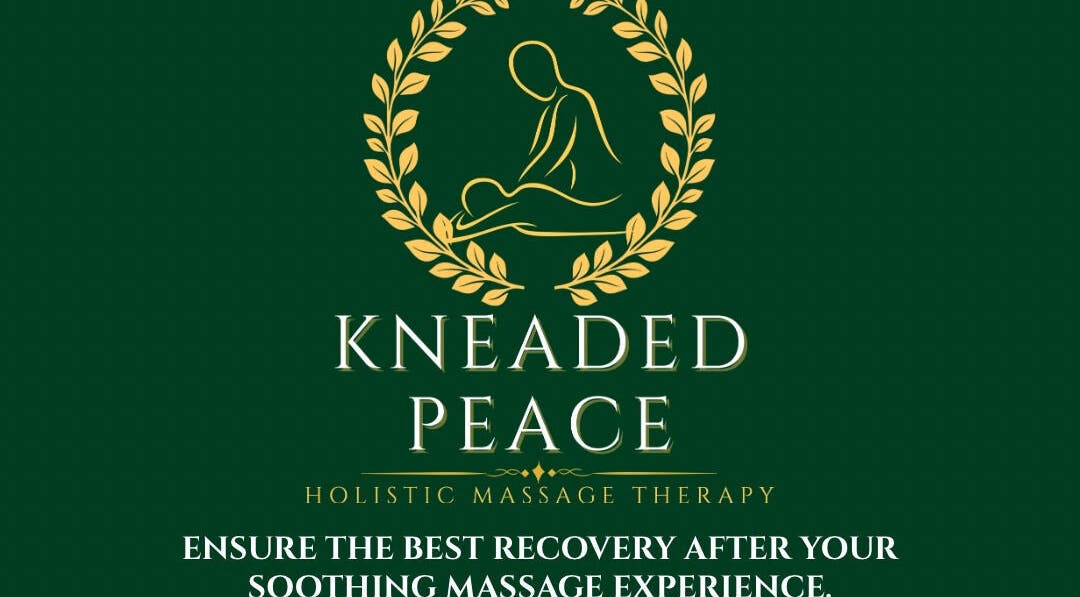 Kneaded Peace logo showcasing holistic massage therapy in London, England, GB.