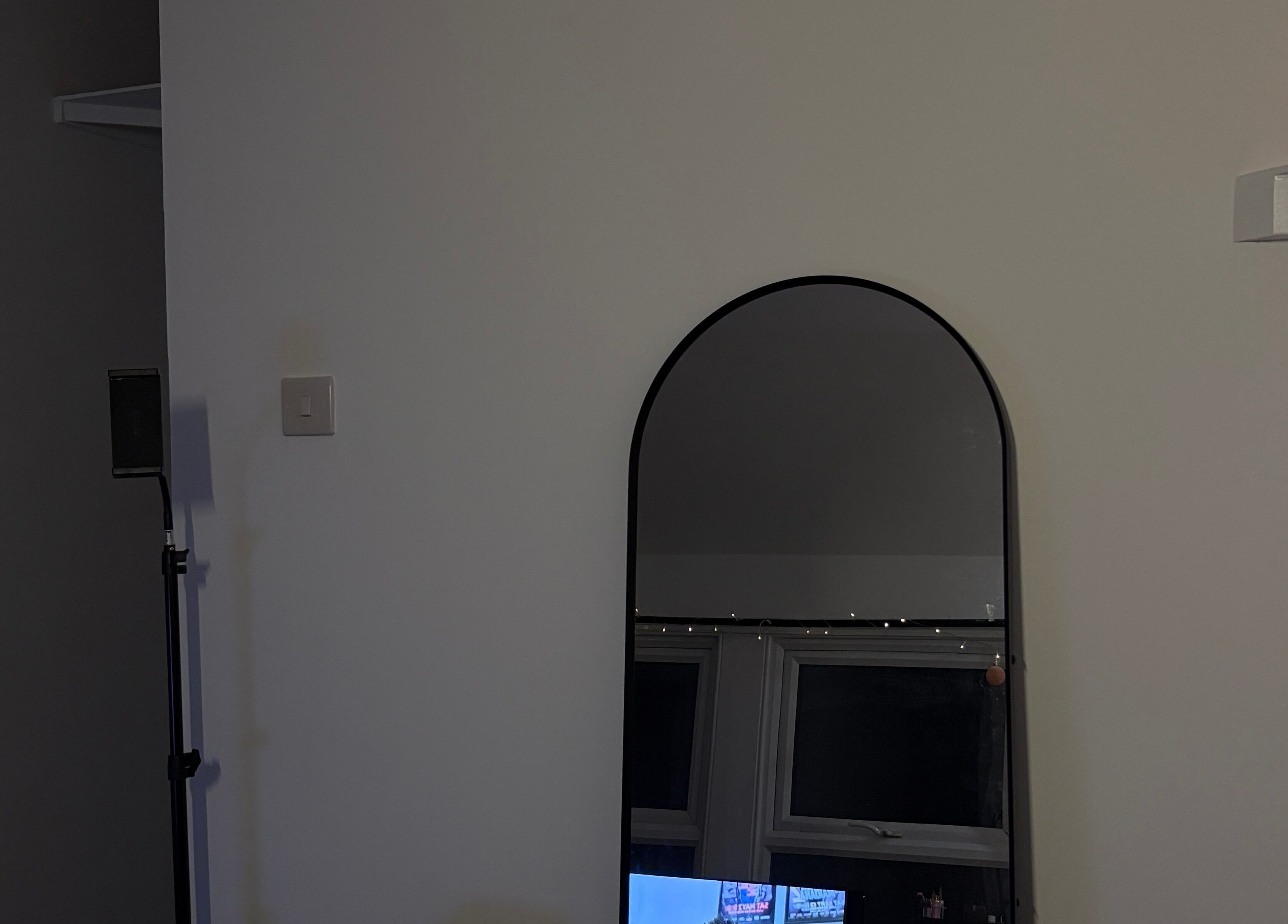 Modern mirror setup at Mccafferyslashlab, Bournemouth, England, GB, enhancing beauty spaces.