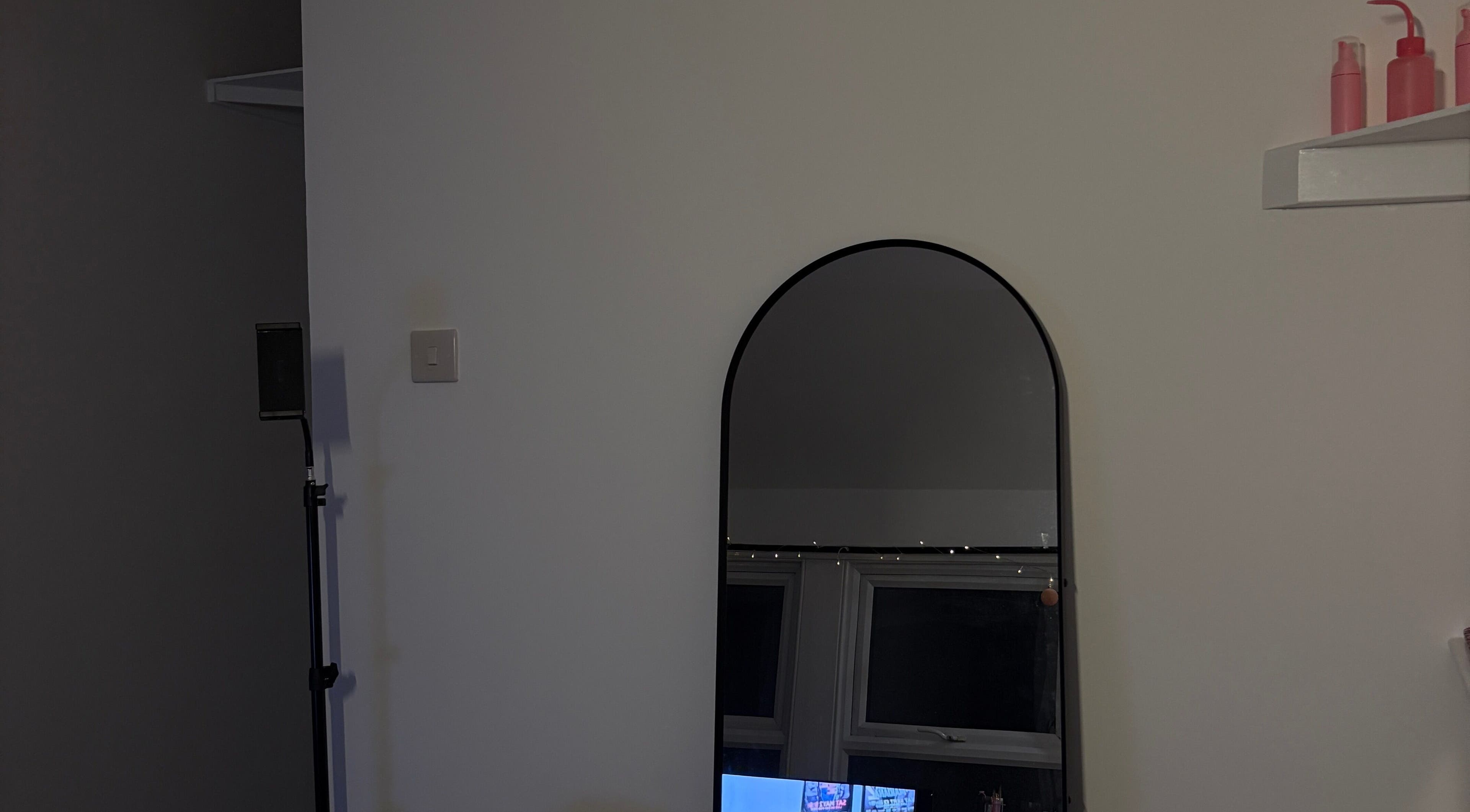 Mccafferyslashlab stylish mirror setup in Bournemouth, England, GB for beauty and wellness reflections.
