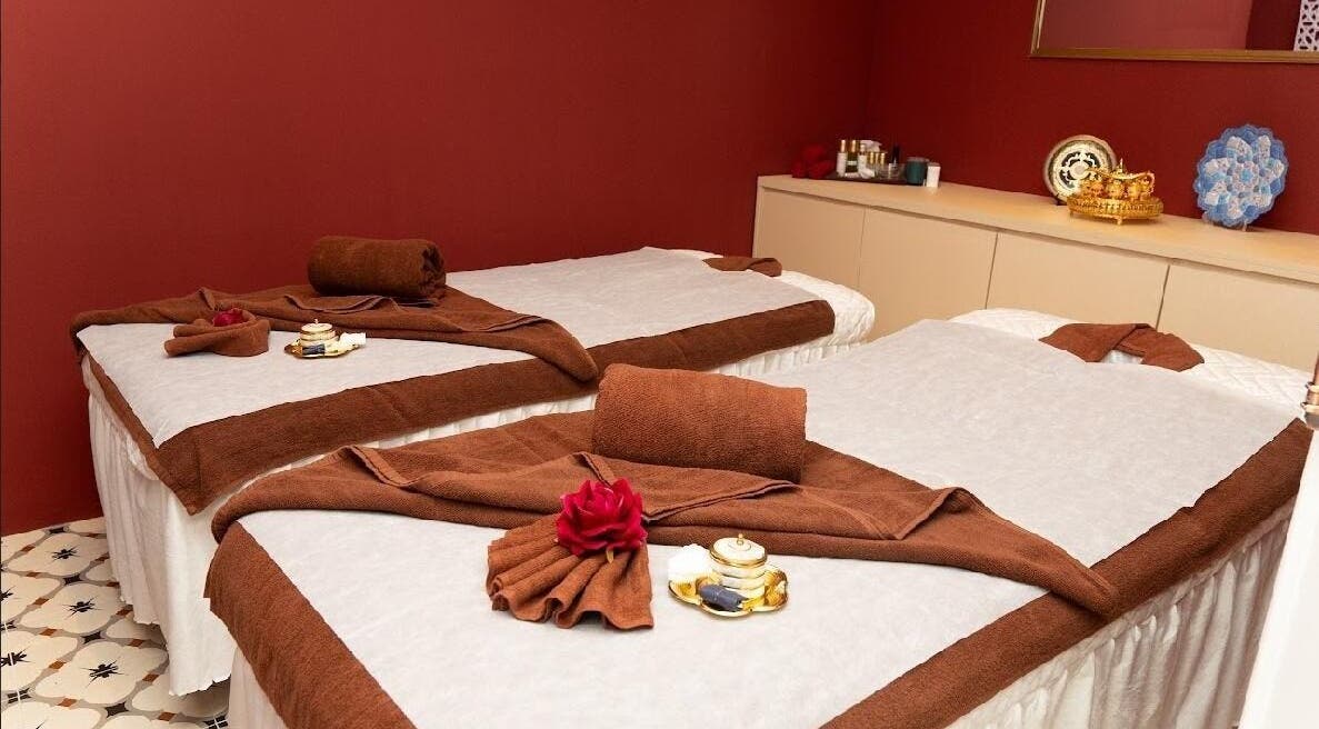 Relaxing massage beds at Spa Jelita Malaysia, Kuala Lumpur, Wilayah Persekutuan Kuala Lumpur, MY.