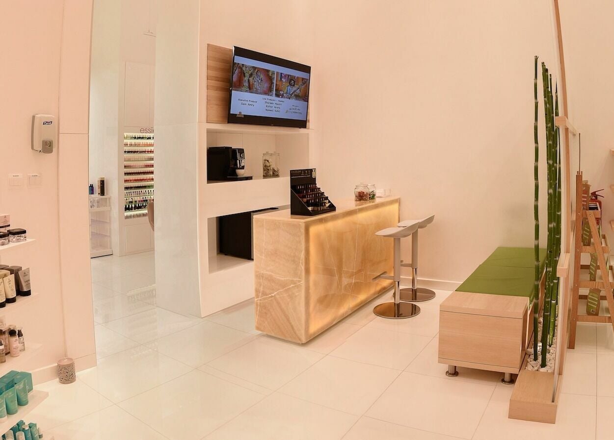 Modern and elegant interior of Physiomins Beauty Lounge Al Forsan Branch, Abu Dhabi, Abu Dhabi, AE.