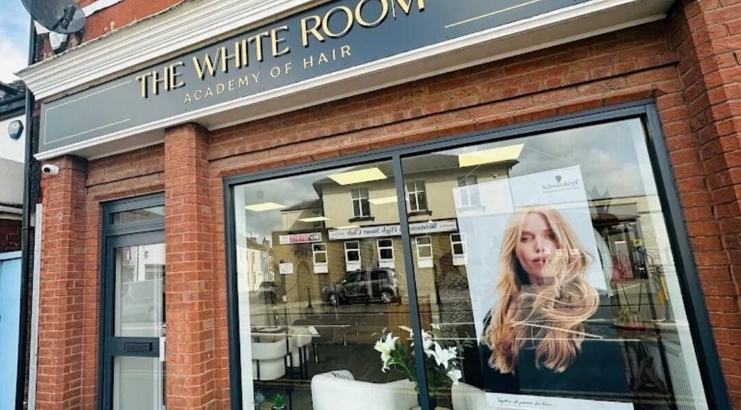 Exterior of Nails by Tay salon, Newcastle-under-lyme, England, GB showcasing elegant hair design.