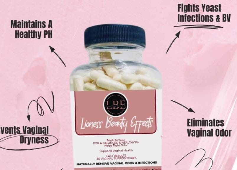 Lioness Beauty Effects Studio product bottle for vaginal health in Paramaribo, Paramaribo, SR.