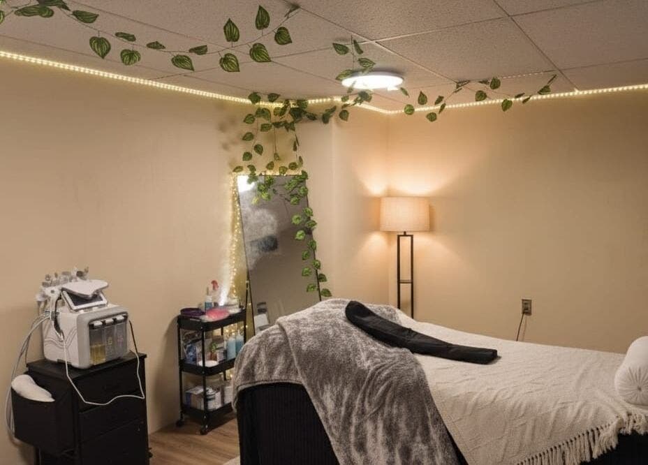 Sala de tratamiento relajante en Aurea Bienestar Integral, Ciudad De México, Ciudad De México, MX.