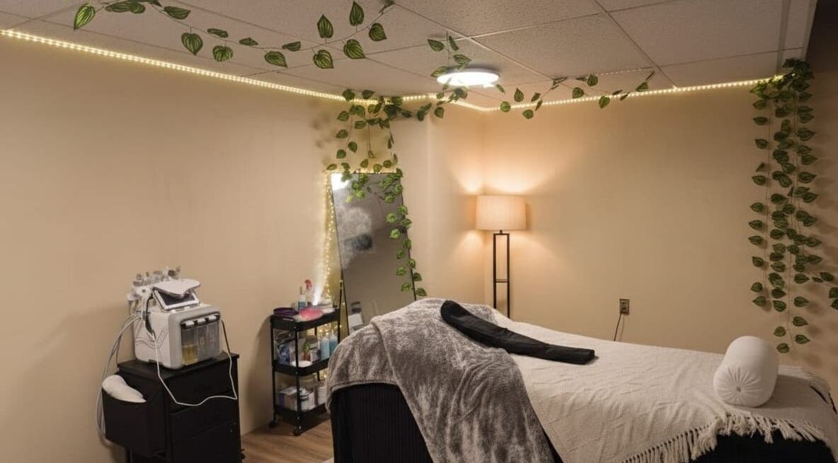 Sala de tratamiento relajante en Aurea Bienestar Integral, Ciudad De México, Ciudad De México, MX.