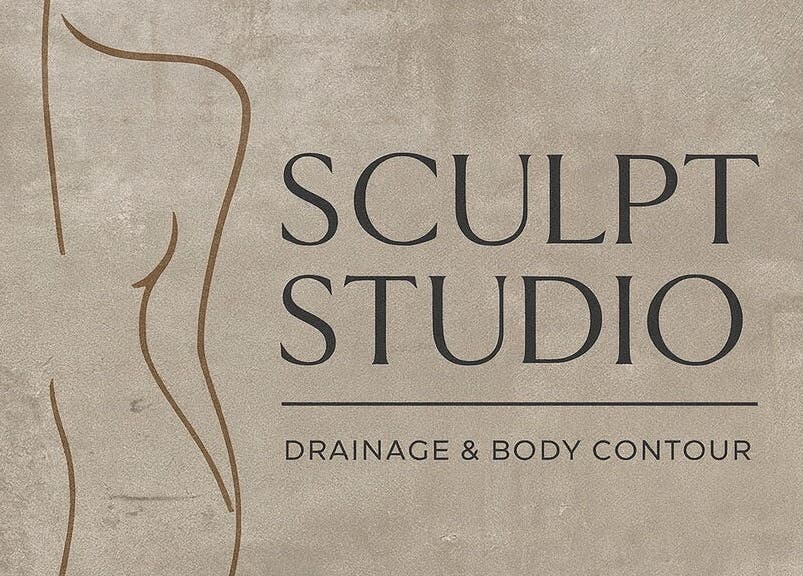 Sculpt Studio logo in CA featuring elegant body contour design for wellness and beauty enthusiasts.